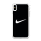 Nike White Logo iPhone X Case