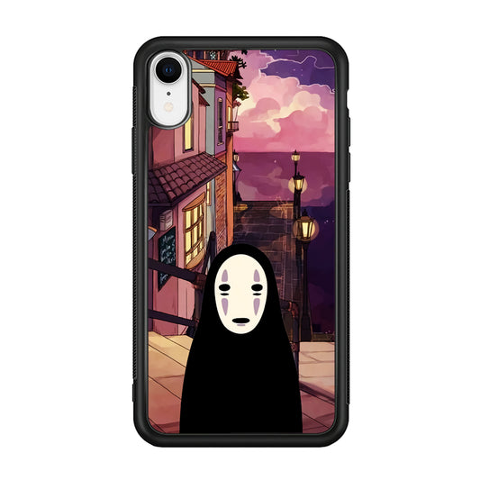 No Face Man Spirited Away iPhone XR Case