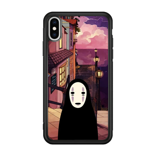 No Face Man Spirited Away iPhone X Case
