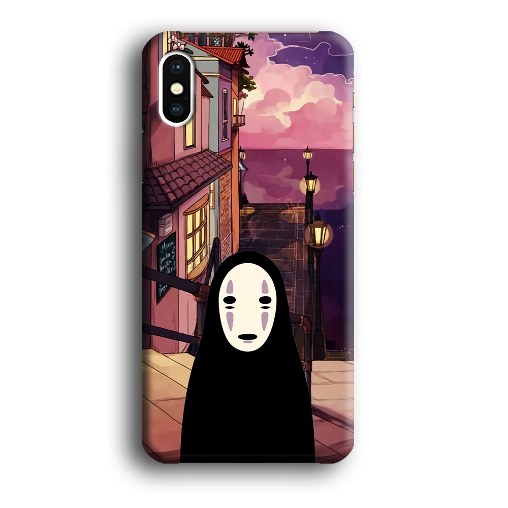 No Face Man Spirited Away iPhone X Case