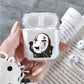 No Face Stick In The Glass Protective Clear Case Cover For Apple Airpods