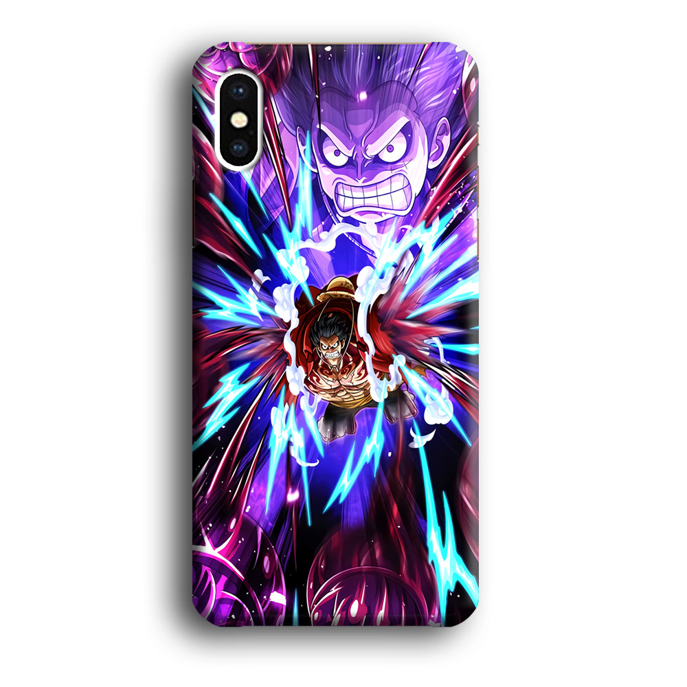 One Piece Gear 4 Black Mamba iPhone X Case