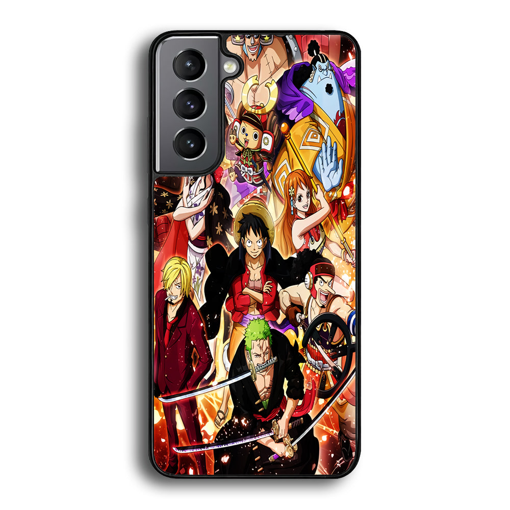 One Piece Luffy Team Samsung Galaxy S21 Plus Case - Ezzystore