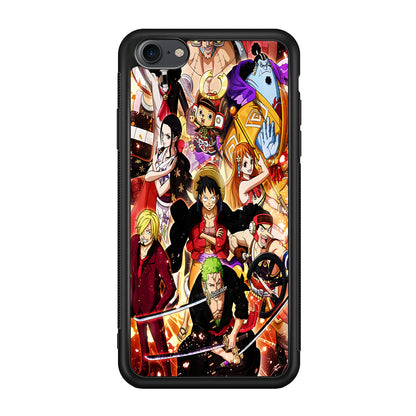 One Piece Luffy Team iPhone 8 Case