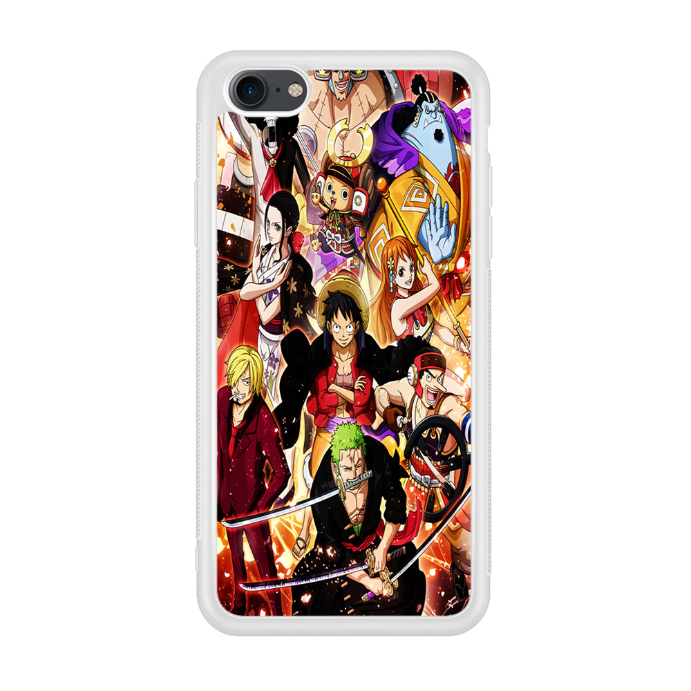 One Piece Luffy Team iPhone 8 Case