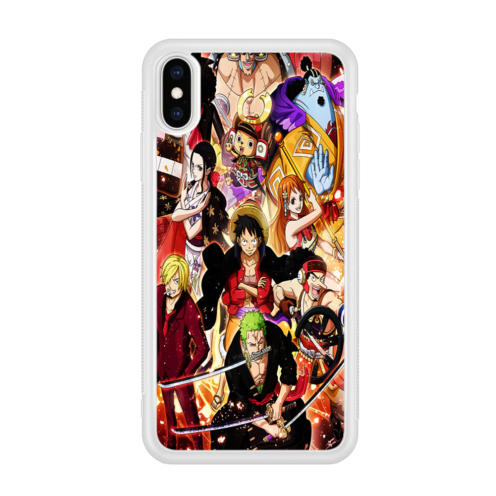 One Piece Luffy Team iPhone Xs Max Case