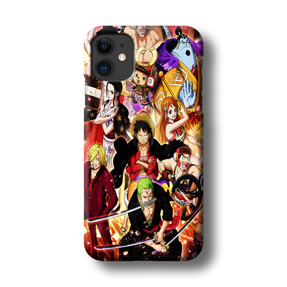One Piece Luffy Team iPhone 11 Case