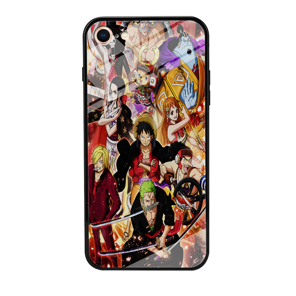 One Piece Luffy Team iPhone 8 Case