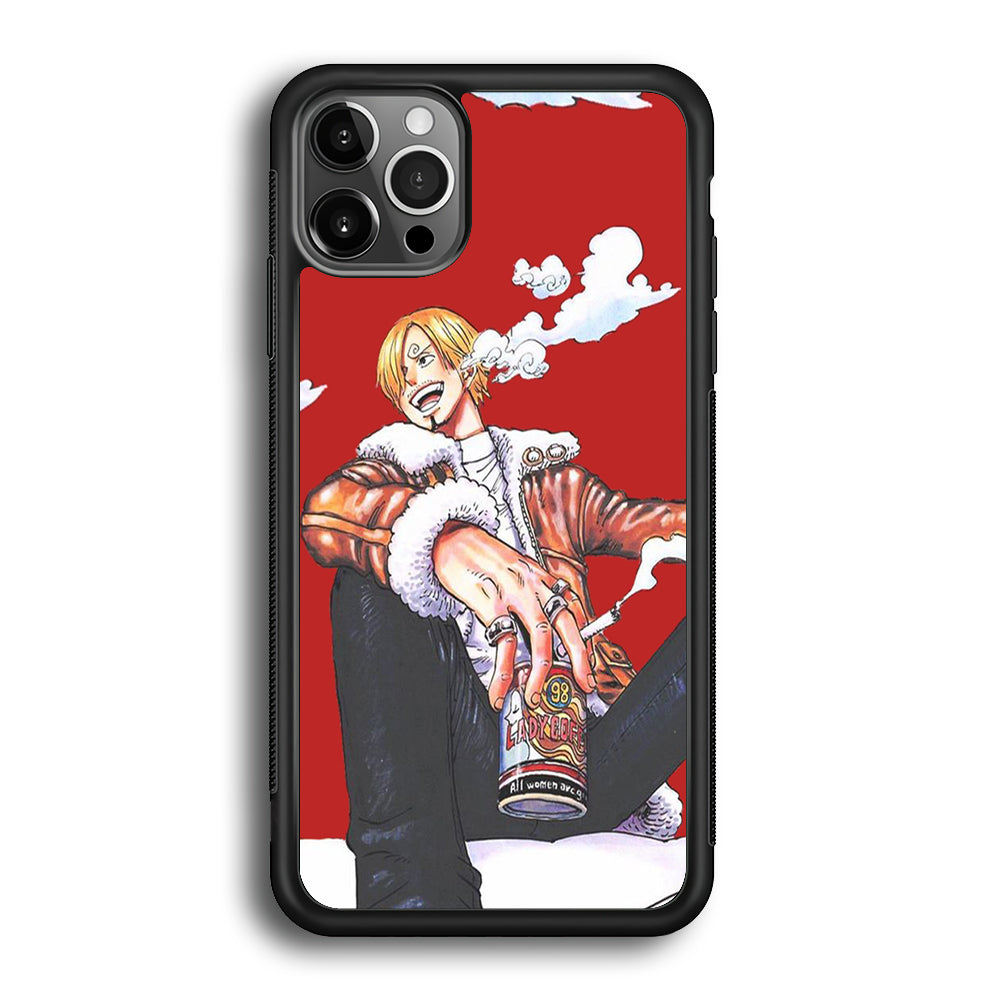 One Piece Sanji Smoker iPhone 12 Pro Max Case