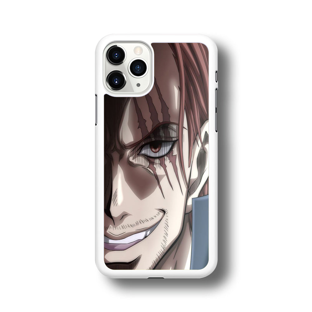 One Piece Shanks Close Up Face iPhone 11 Pro Max Case