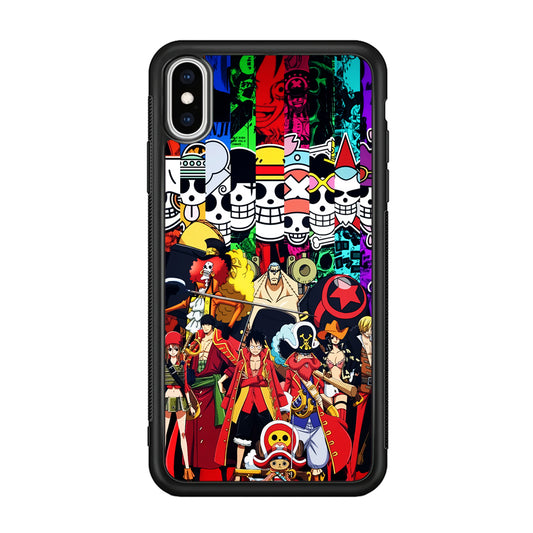 One Piece Symbol of Character iPhone X Case