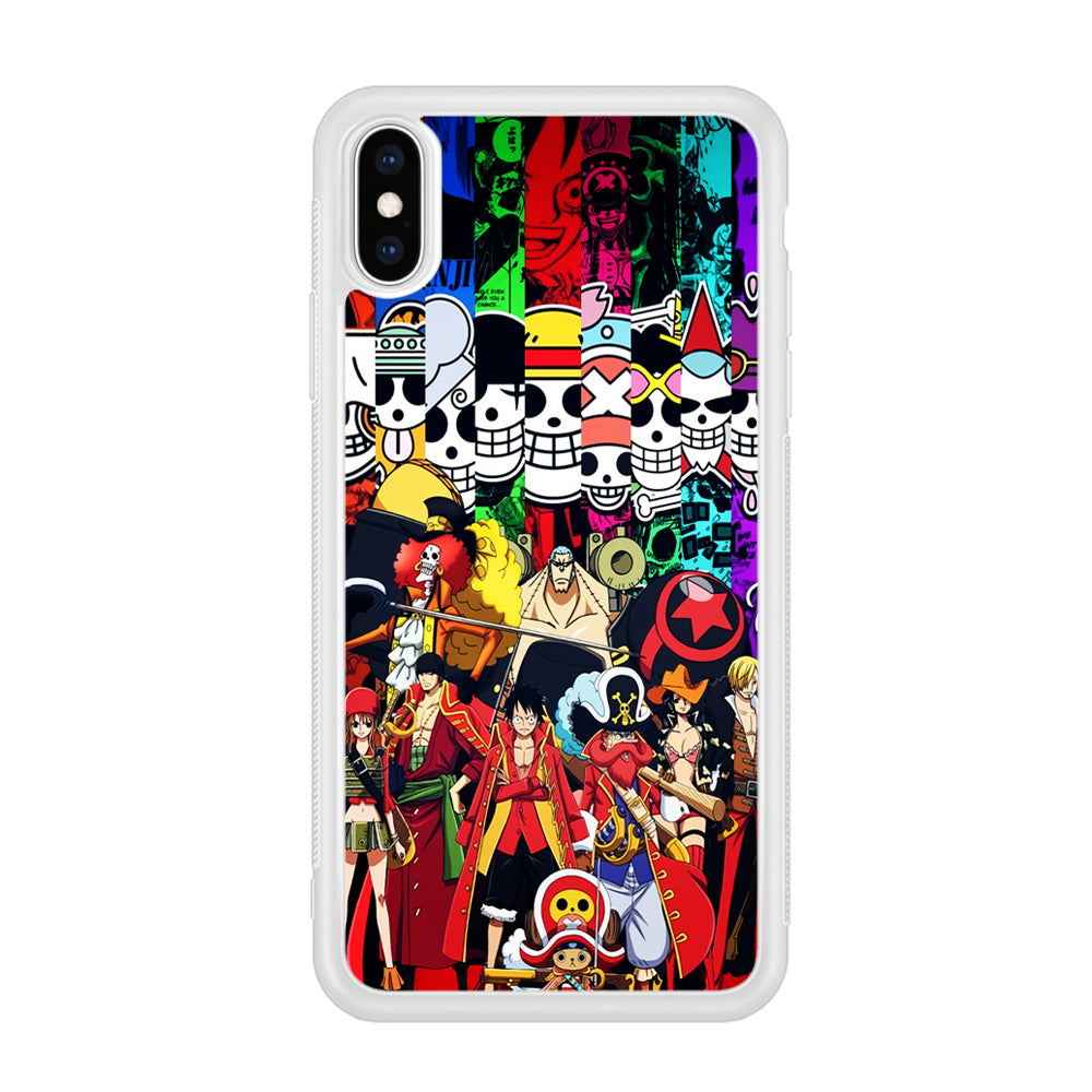 One Piece Symbol of Character iPhone X Case