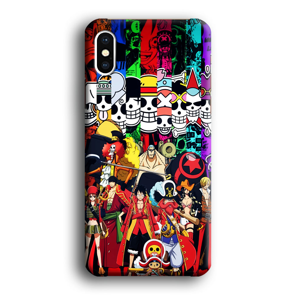 One Piece Symbol of Character iPhone X Case