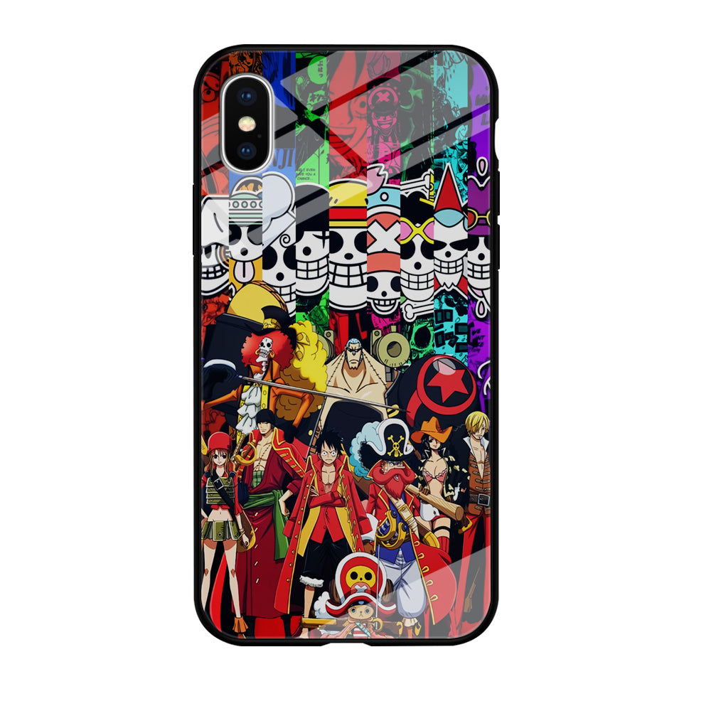 One Piece Symbol of Character iPhone X Case