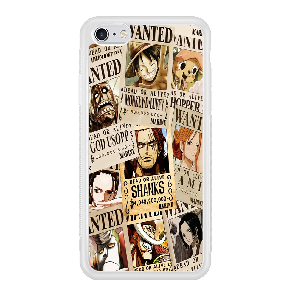 One Piece Wanted Poster iPhone 6 Plus | 6s Plus Case
