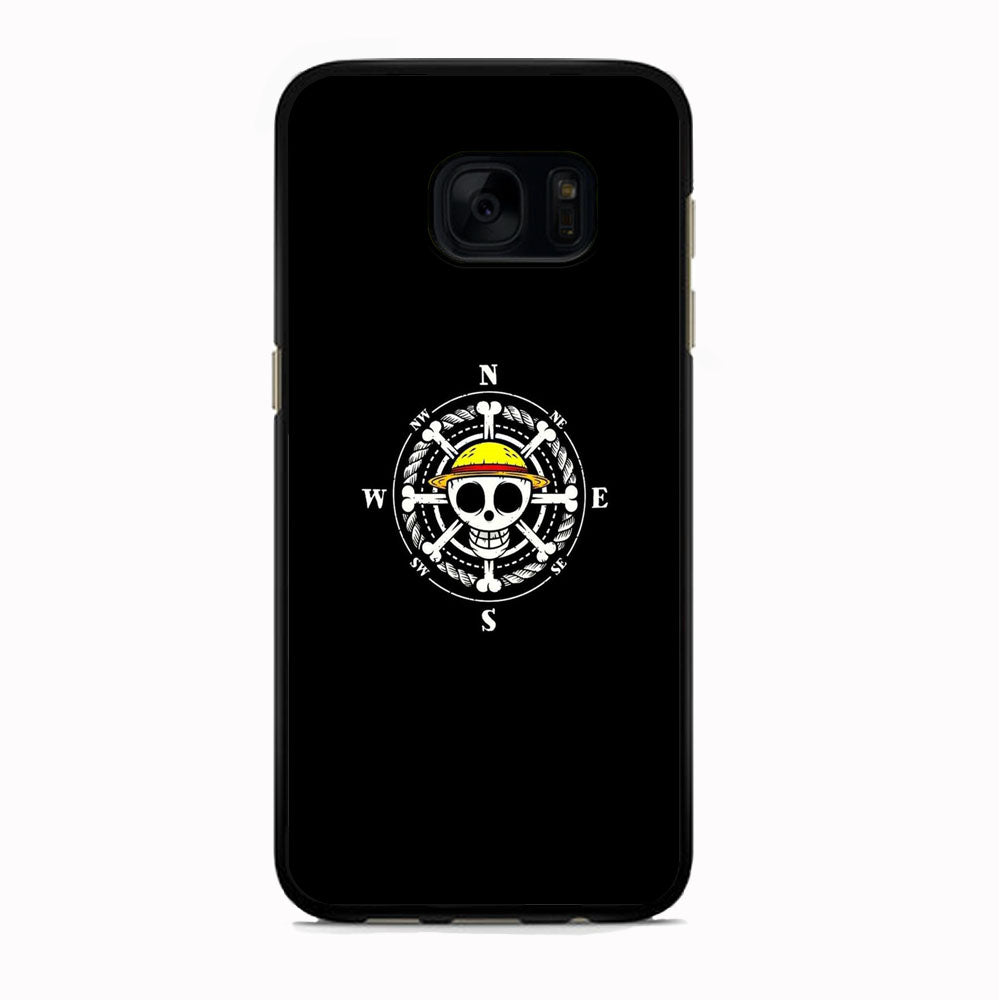 One Piece Compas Logo Samsung Galaxy S7 Edge Case