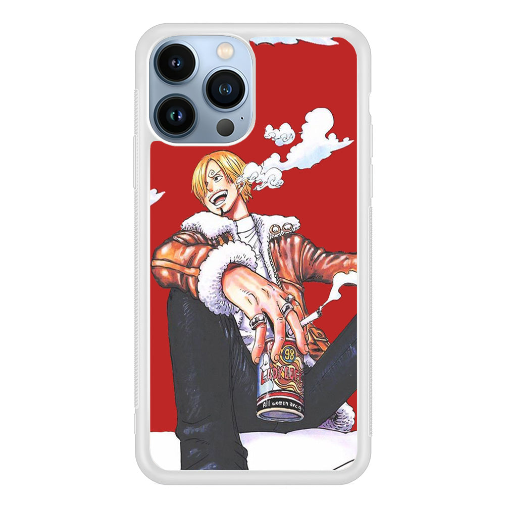 One Piece Sanji Smoker iPhone 13 Pro Max Case