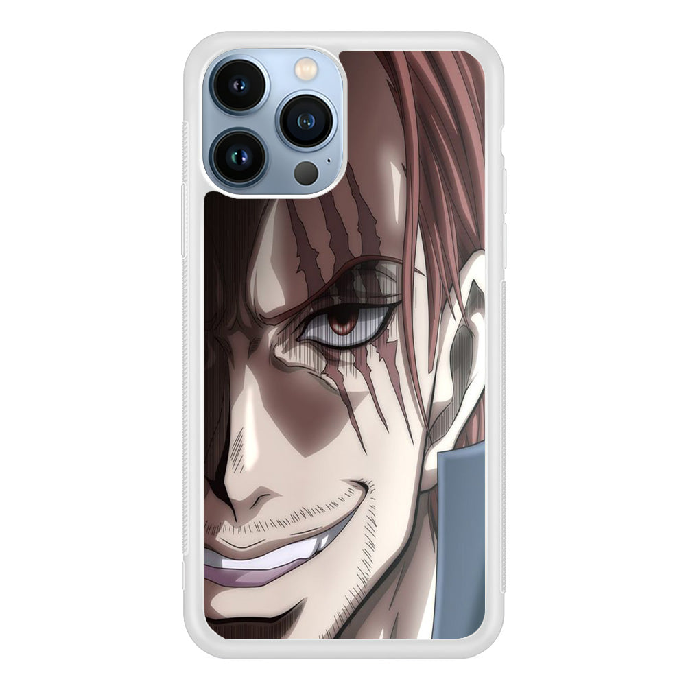 One Piece Shanks Close Up Face iPhone 13 Pro Max Case