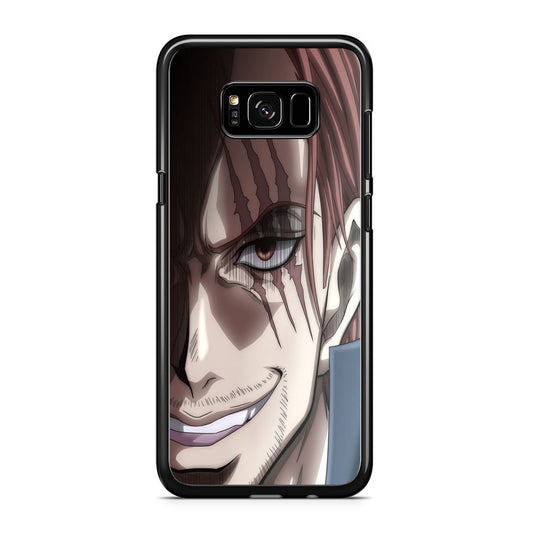 One Piece Shanks Close Up Face Samsung Galaxy S8 Plus Case