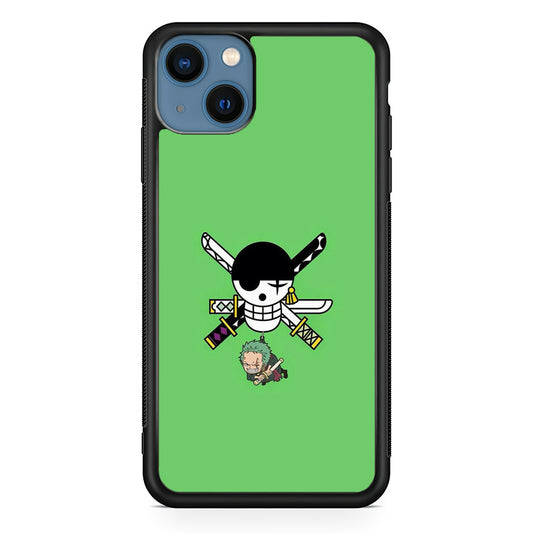 One Piece Zoro Green iPhone 13 Case