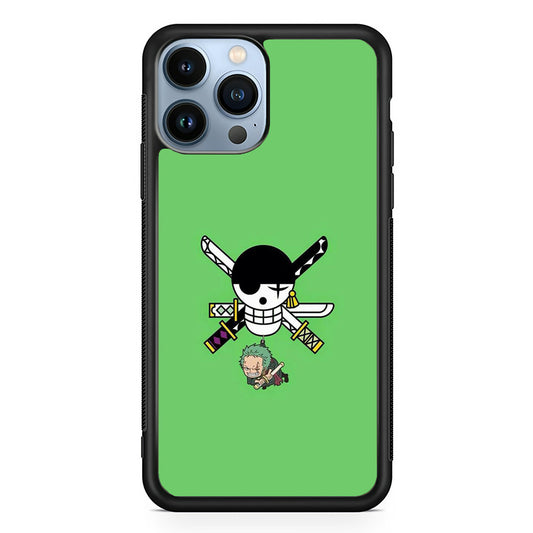 One Piece Zoro Green iPhone 13 Pro Case