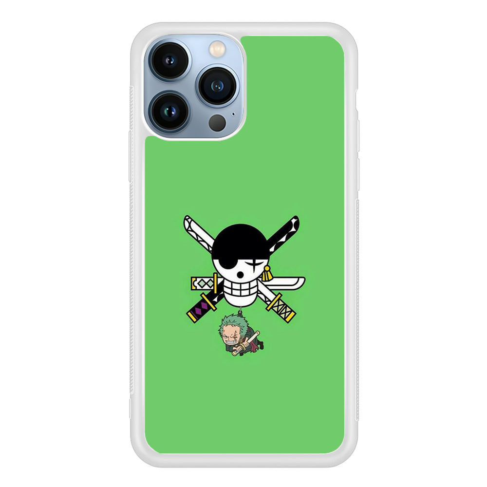 One Piece Zoro Green iPhone 13 Pro Max Case