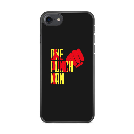 One Punch Man Midnight Grey iPhone 8 Case