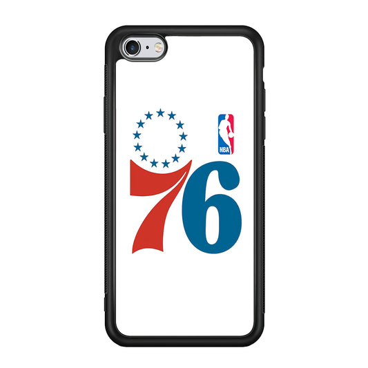 Philadelphia 76ers White iPhone 6 Plus | 6s Plus Case