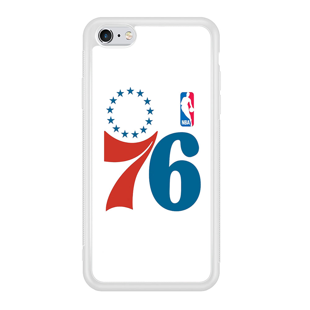 Philadelphia 76ers White iPhone 6 Plus | 6s Plus Case