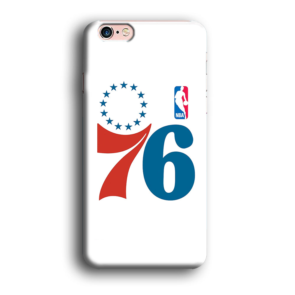 Philadelphia 76ers White iPhone 6 Plus | 6s Plus Case
