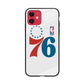 Philadelphia 76ers White iPhone 11 Case