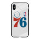 Philadelphia 76ers White iPhone X Case
