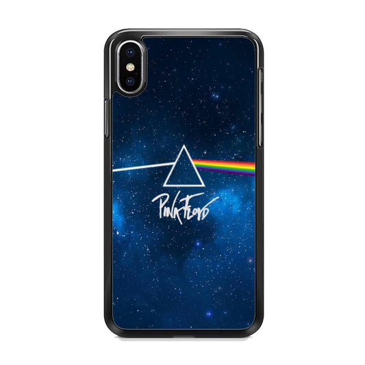 Pink Floyd Blue Galaxy iPhone X Case
