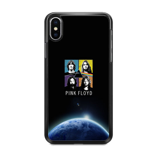 Pink Floyd Earth Poster iPhone X Case
