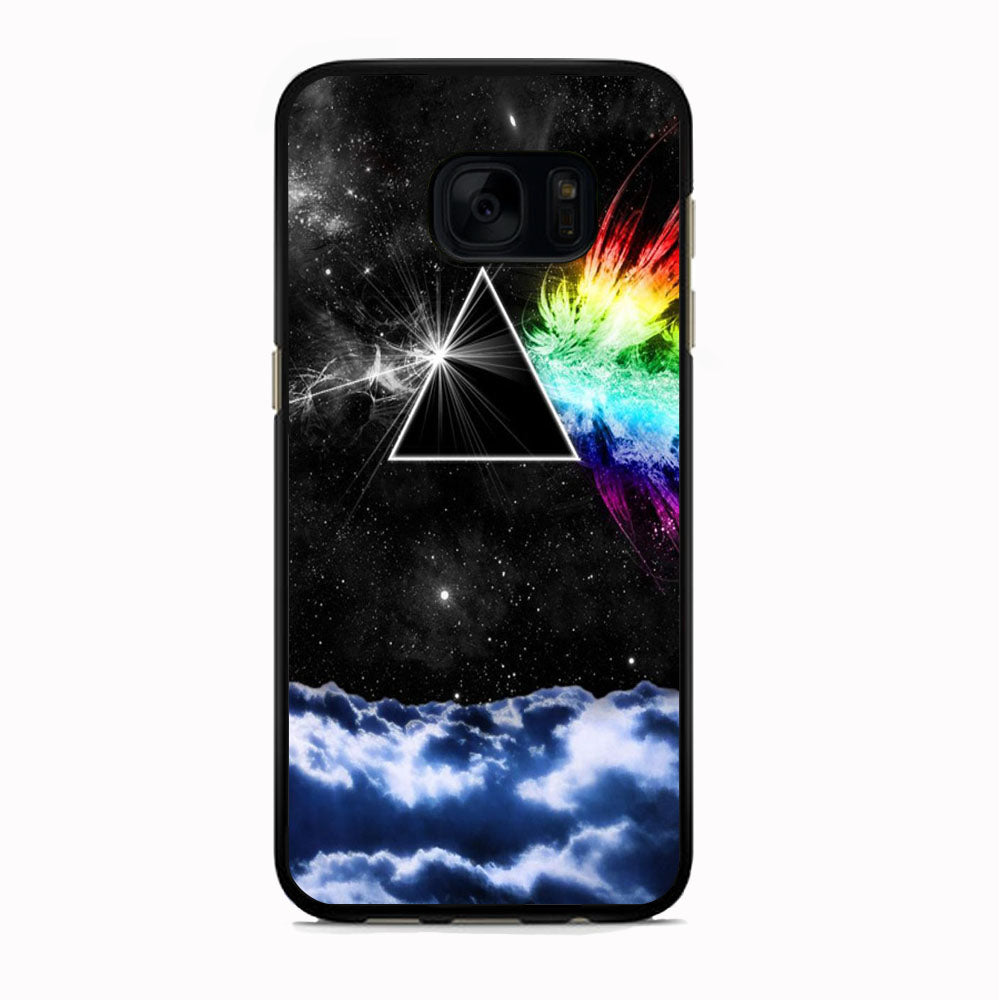 Pink Floyd Rabbit Midnight Sky Logo Samsung Galaxy S7 Edge Case
