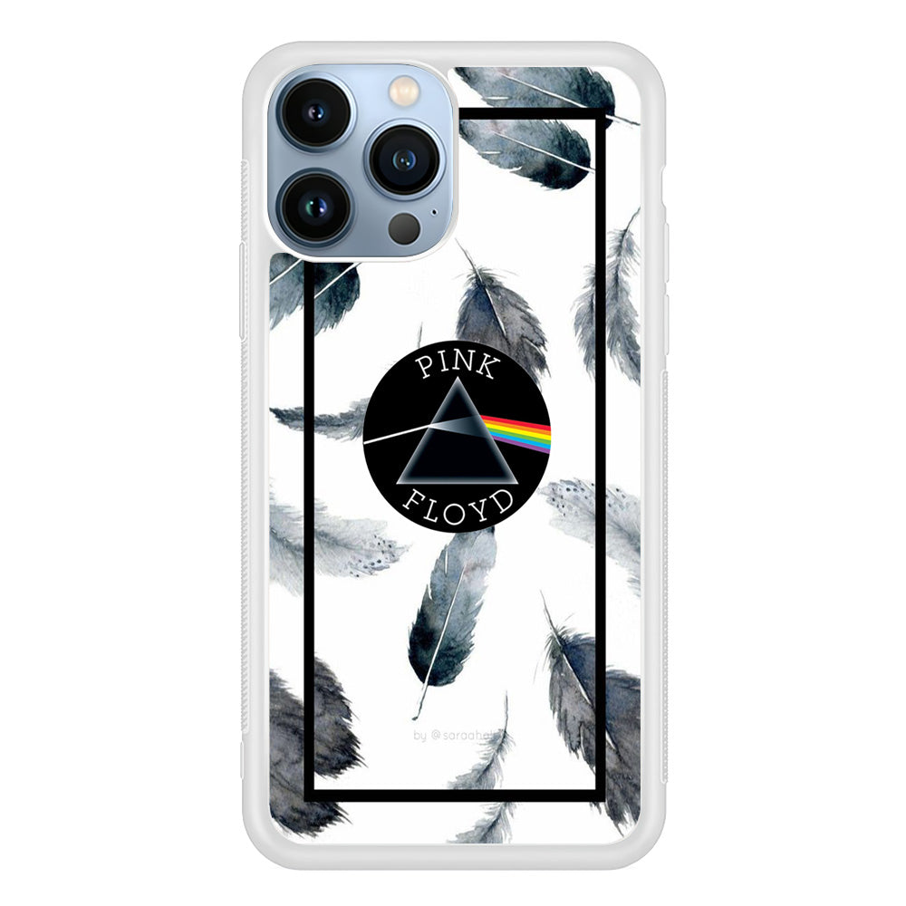 Pink Floyd White Feathers iPhone 13 Pro Max Case