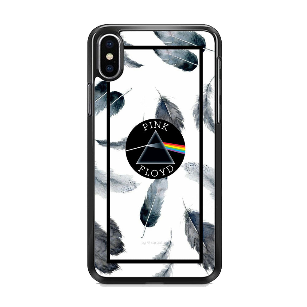 Pink Floyd White Feathers iPhone X Case