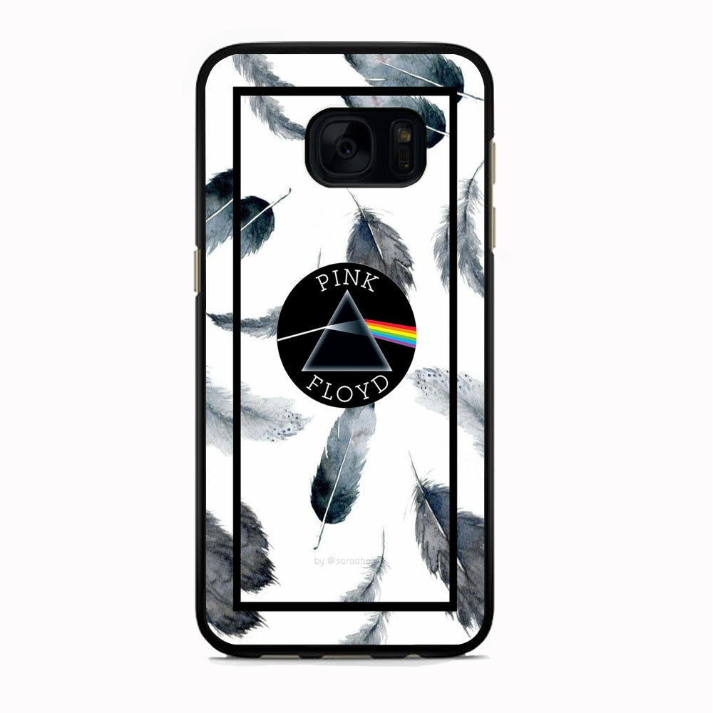 Pink Floyd White Feathers Samsung Galaxy S7 Case