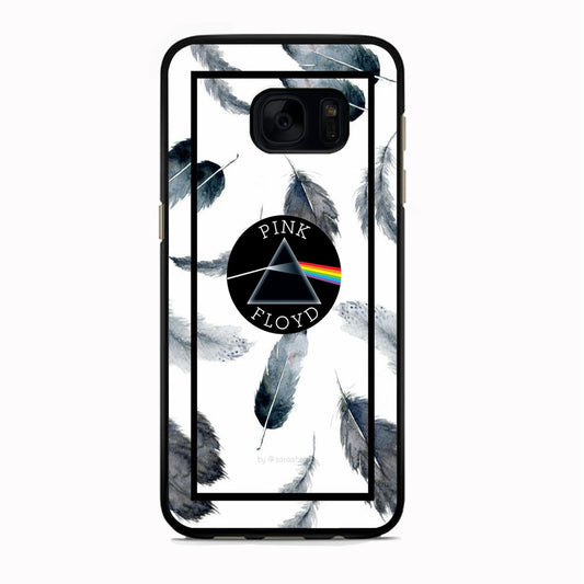 Pink Floyd White Feathers Samsung Galaxy S7 Case