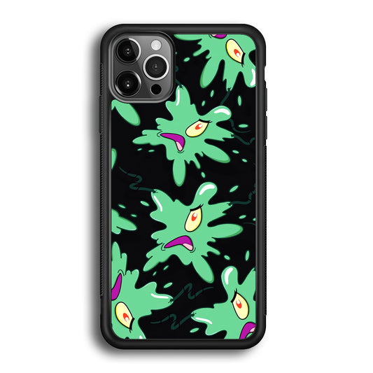Plankton Flat Character iPhone 12 Pro Max Case