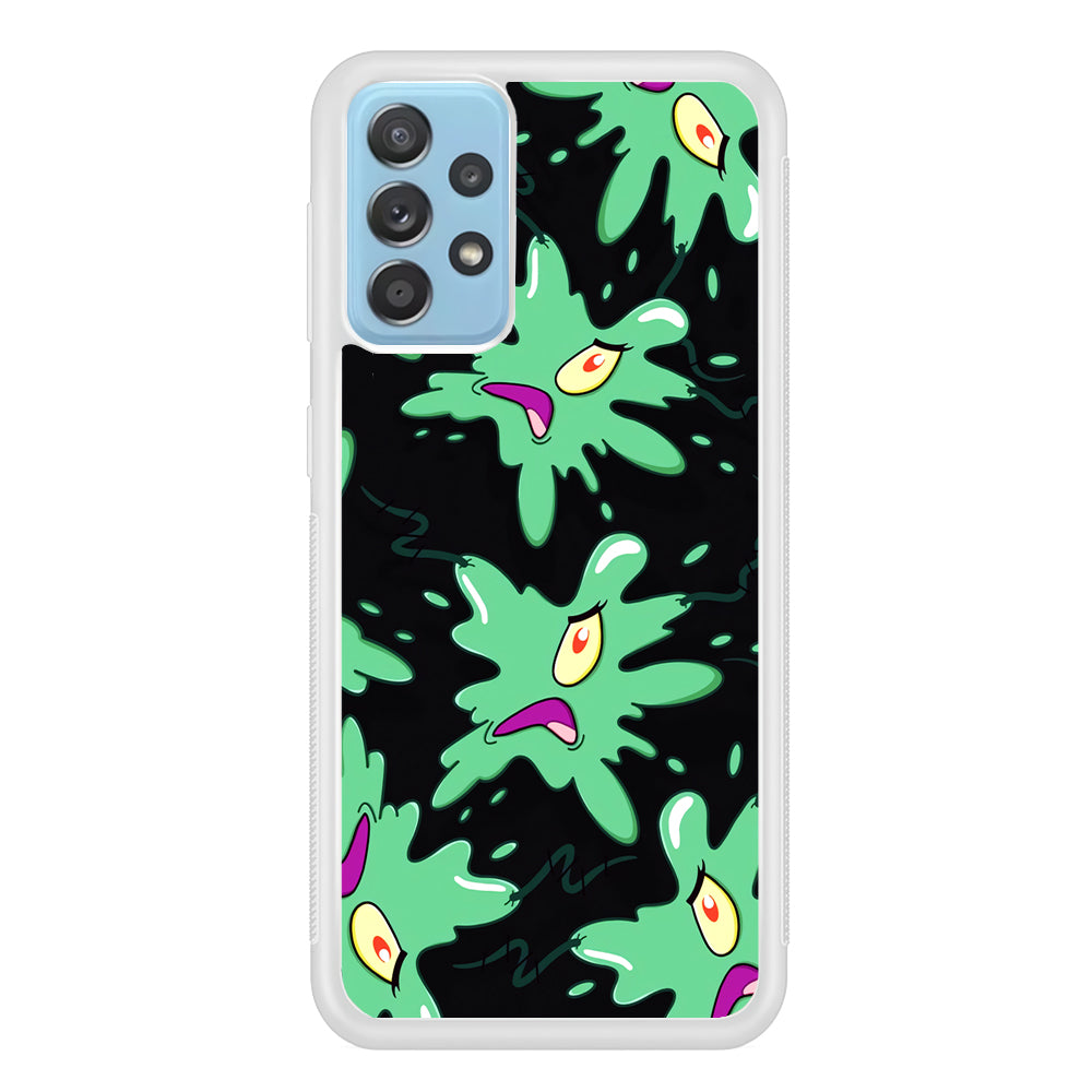 Plankton Flat Character Samsung Galaxy A72 Case
