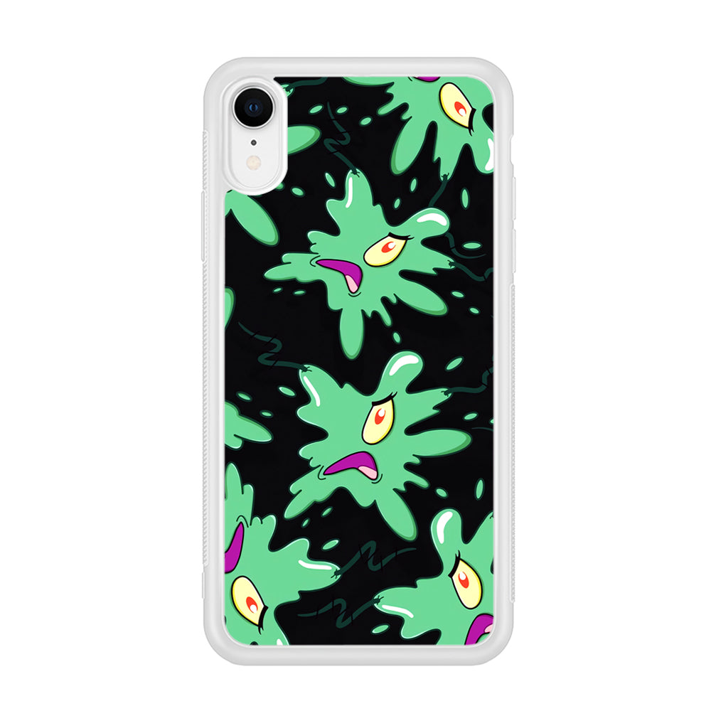 Plankton Flat Character iPhone XR Case