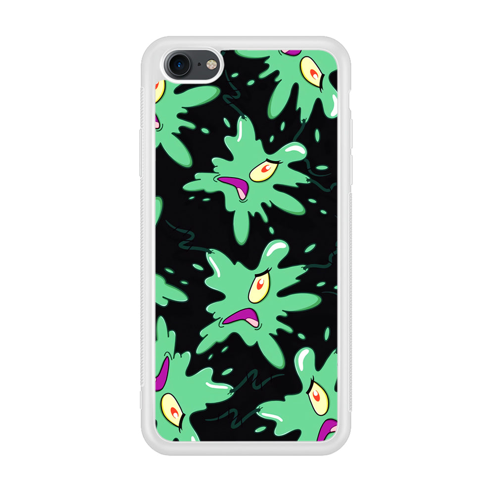 Plankton Flat Character iPhone 8 Case