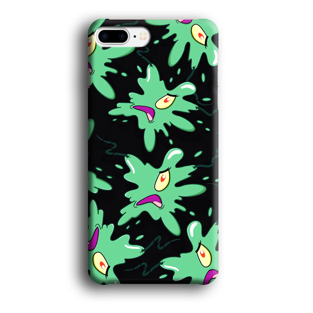 Plankton Flat Character iPhone 7 Plus Case