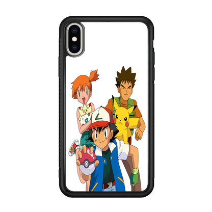 Pokemon Ash Ketchum Team iPhone X Case