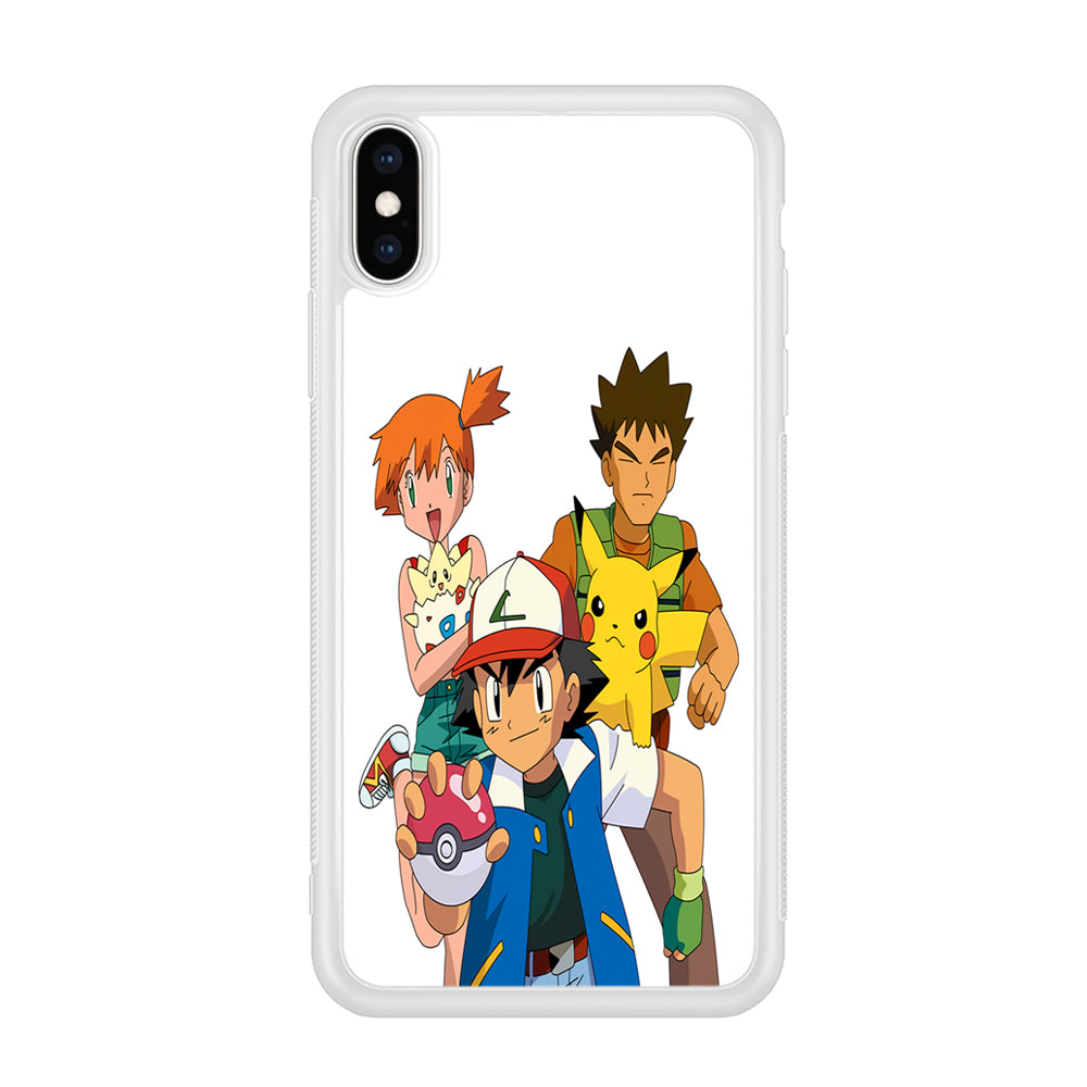 Pokemon Ash Ketchum Team iPhone X Case