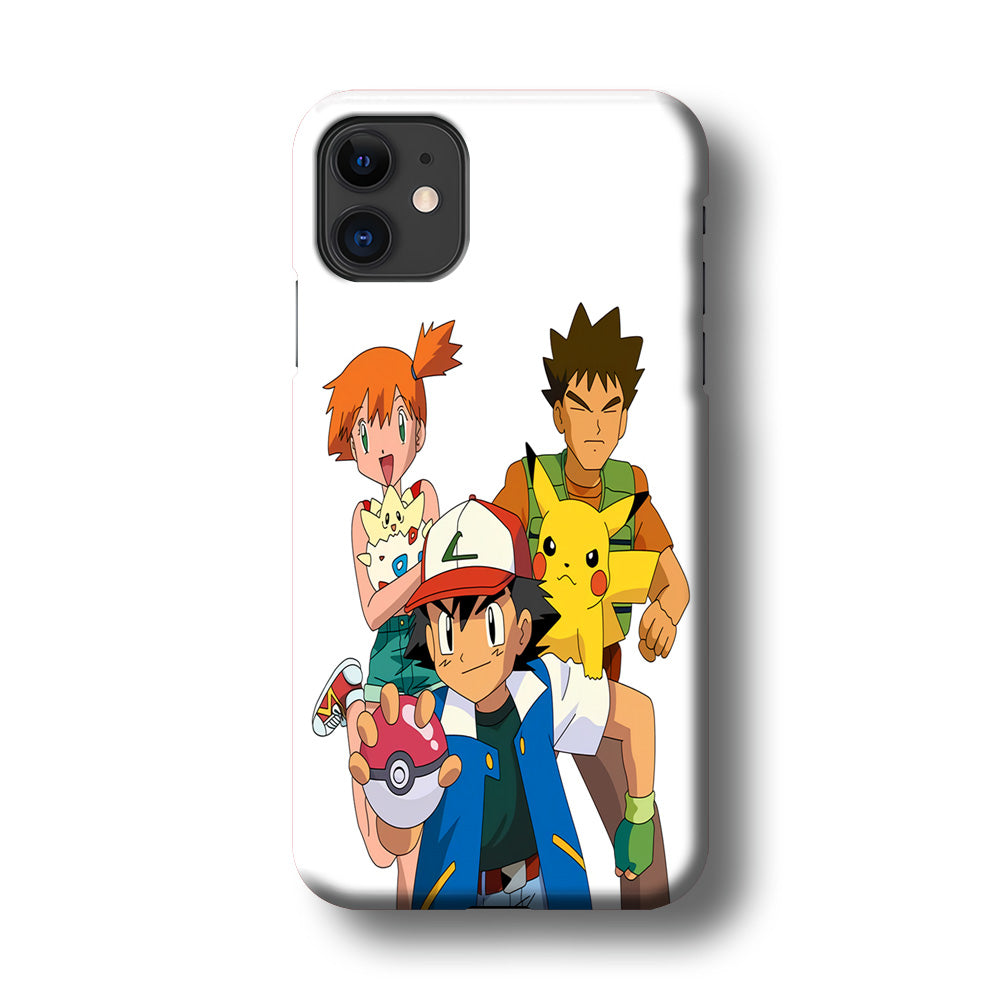 Pokemon Ash Ketchum Team iPhone 11 Case