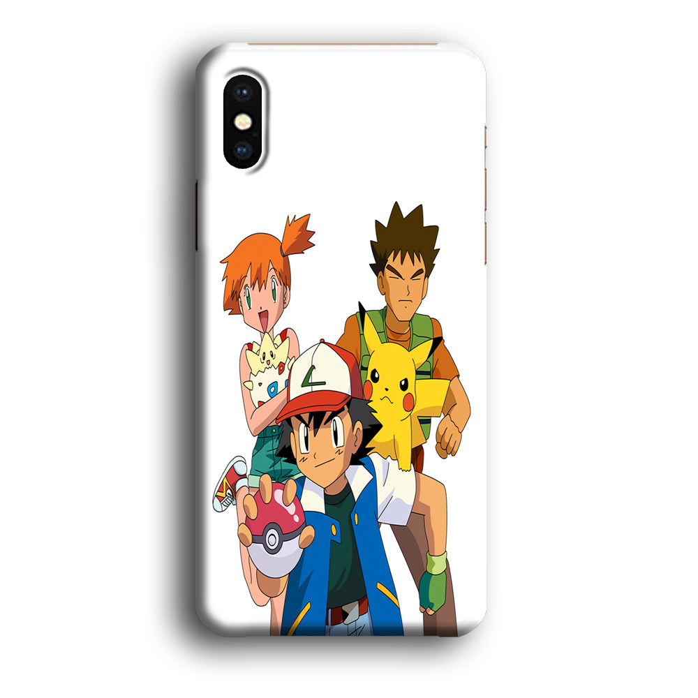 Pokemon Ash Ketchum Team iPhone Xs Max Case