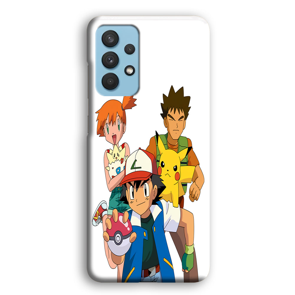 Pokemon Ash Ketchum Team Samsung Galaxy A32 Case