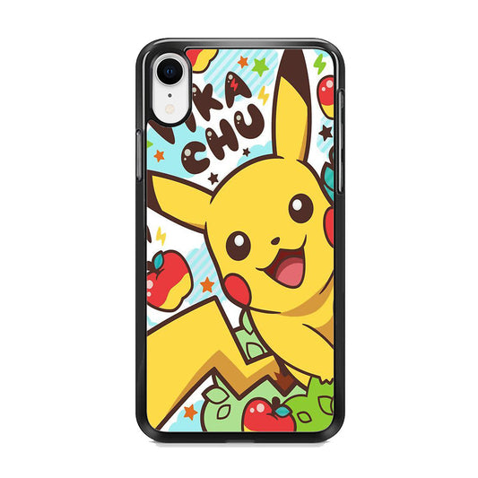 Pokemon Pikachu Art iPhone XR Case